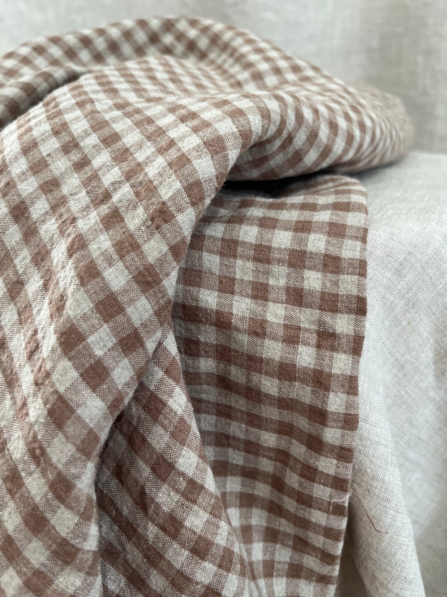 Mocha Gingham