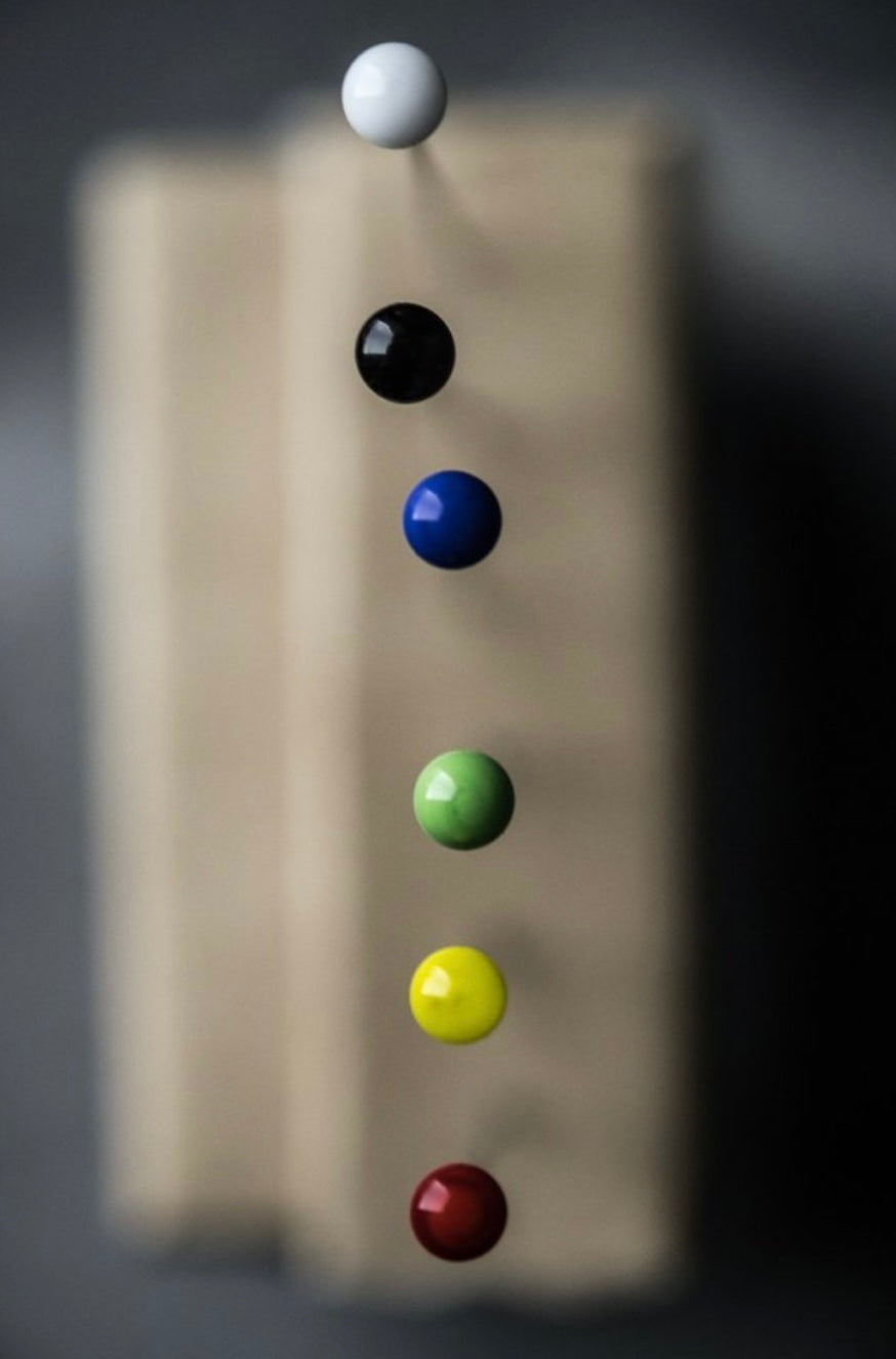 Glass headed pins
