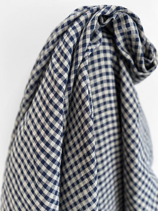 Navy Gingham