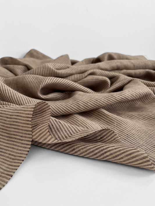 SWATCHES Railroad Stripe Linen