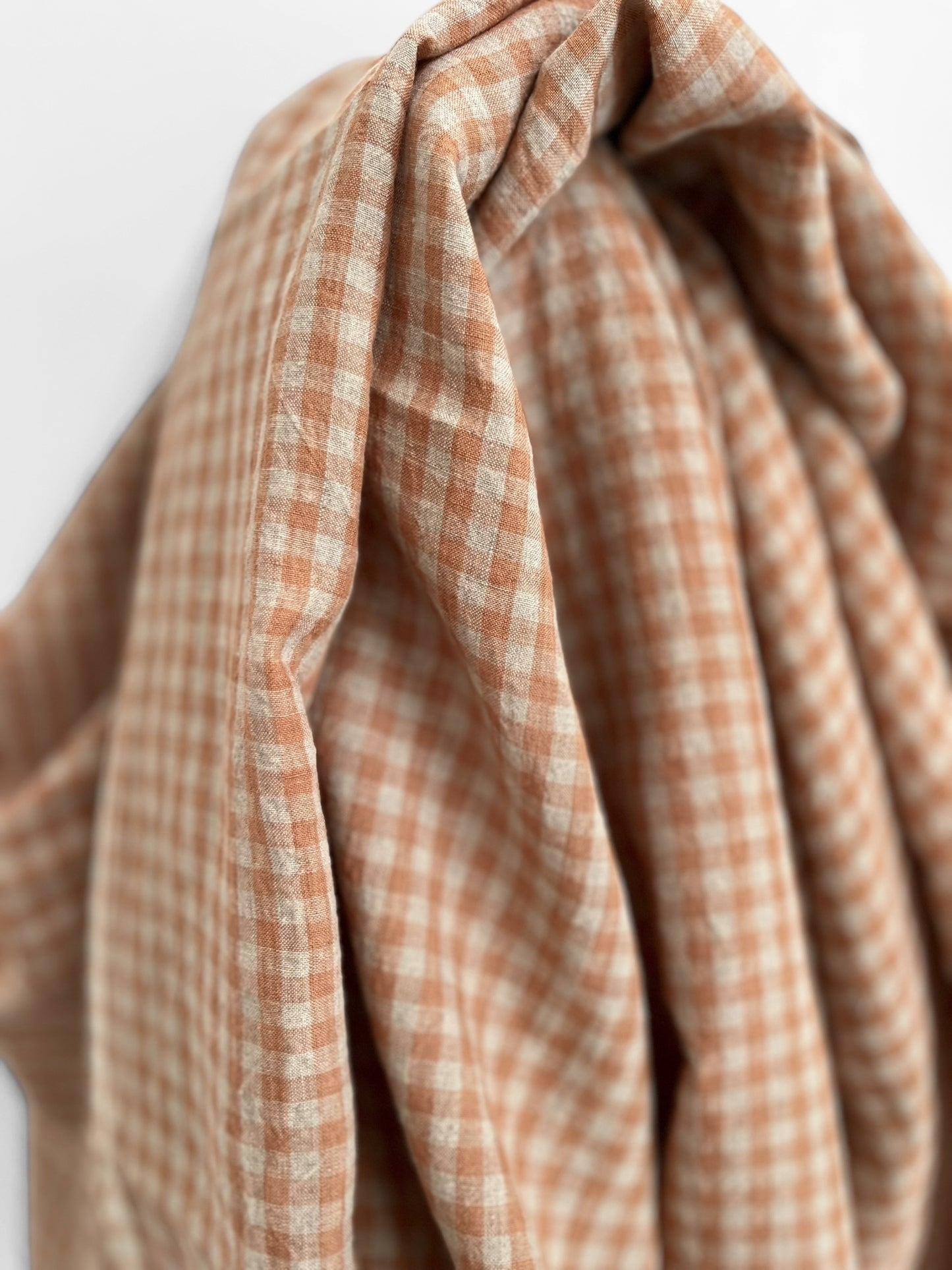Apricot Gingham