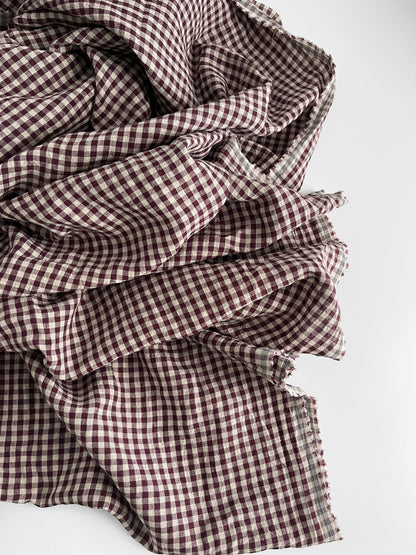 Plum Gingham