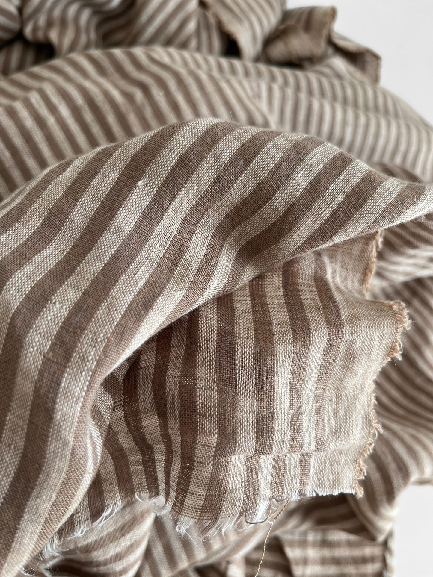 Mocha Chunky Stripes