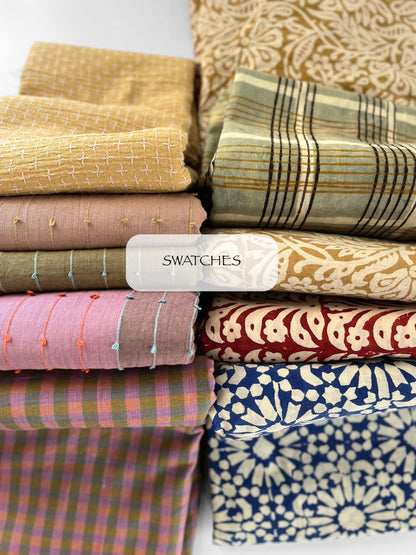 SWATCHES Indian Block Print Cotton