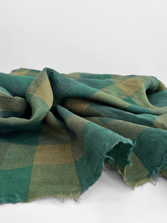 REMNANT 2.6m Green Checks