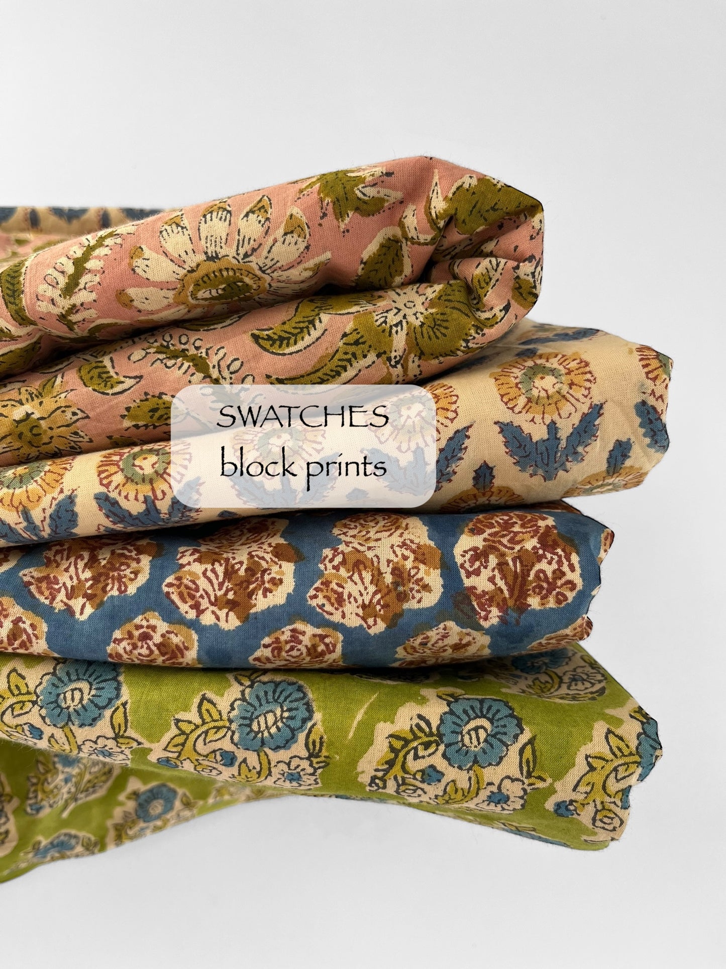 SWATCHES Indian Block Print Cotton