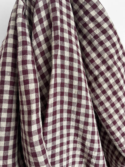 Plum Gingham