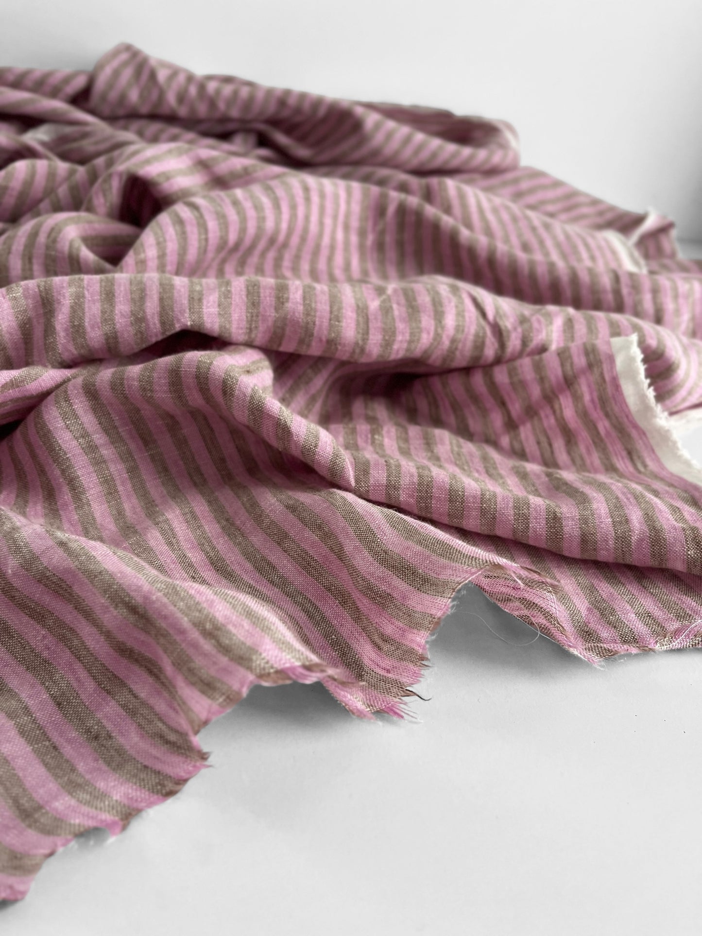 SWATCHES Chunky Stripe Linen