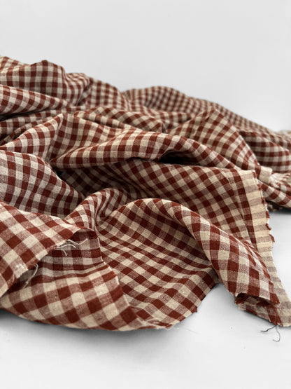 SWATCHES Gingham Linen
