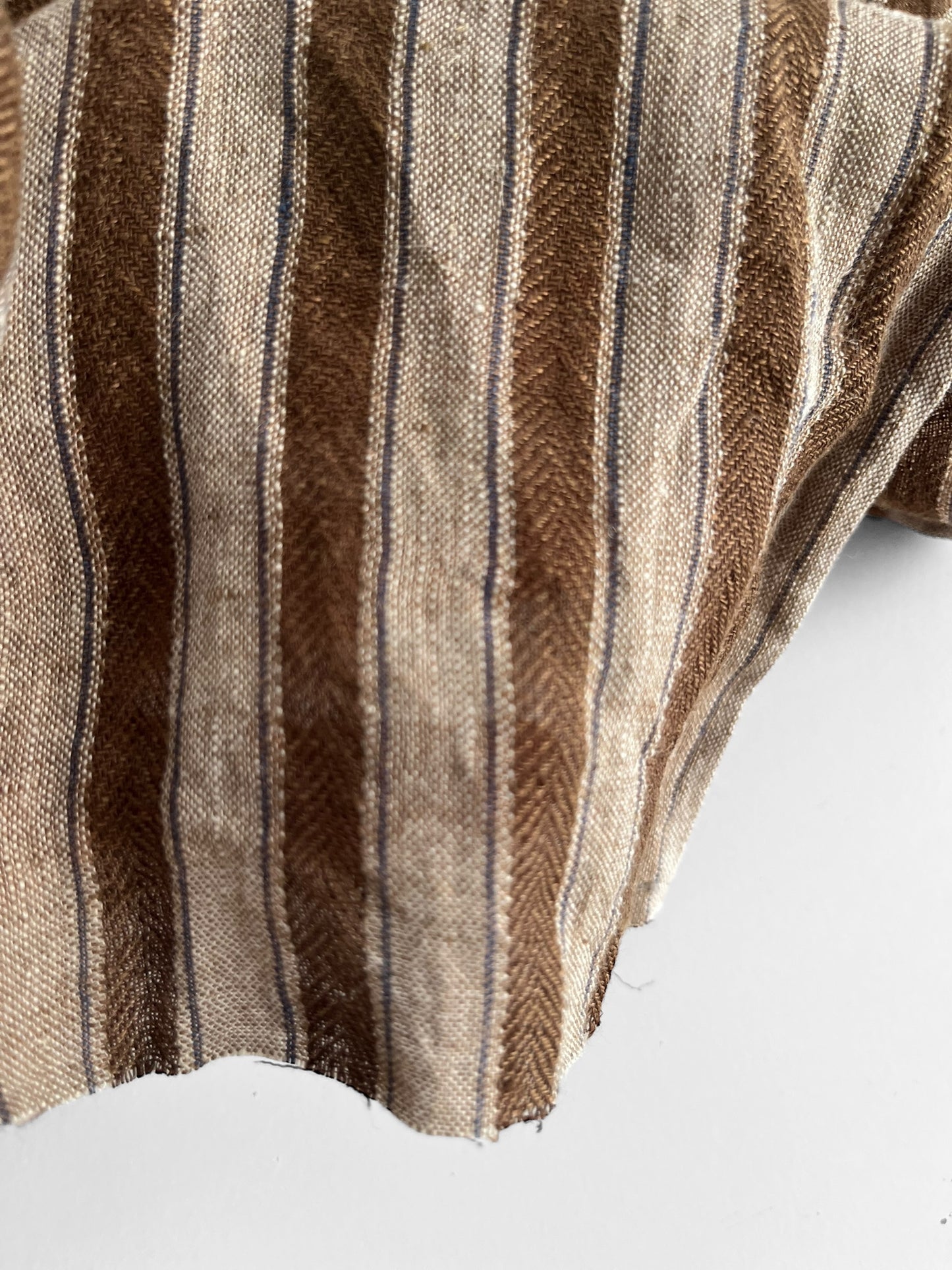 Rustic Brown Dutch Stripes