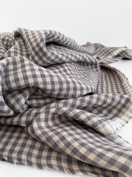 Purplish Grey Gingham