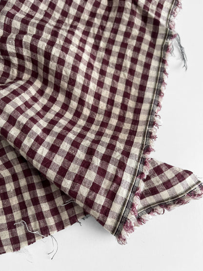 Plum Gingham