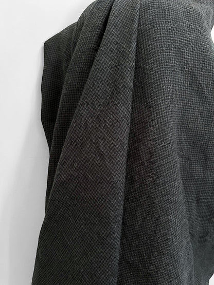 Charcoal Houndstooth