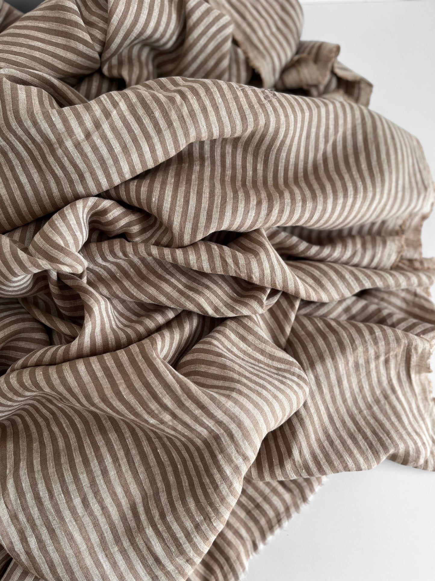 Mocha Chunky Stripes