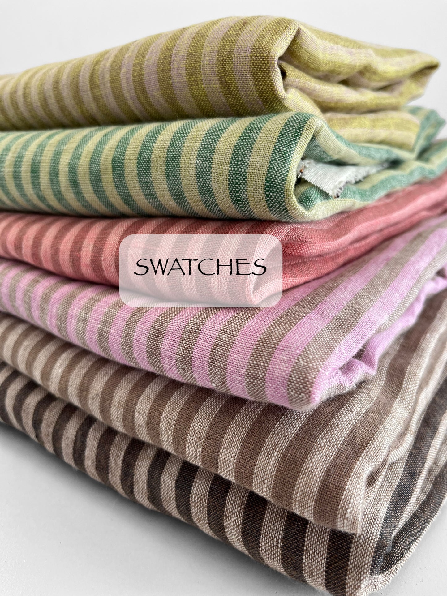 SWATCHES Chunky Stripe Linen