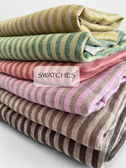 SWATCHES Chunky Stripe Linen