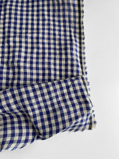 Cobalt Gingham