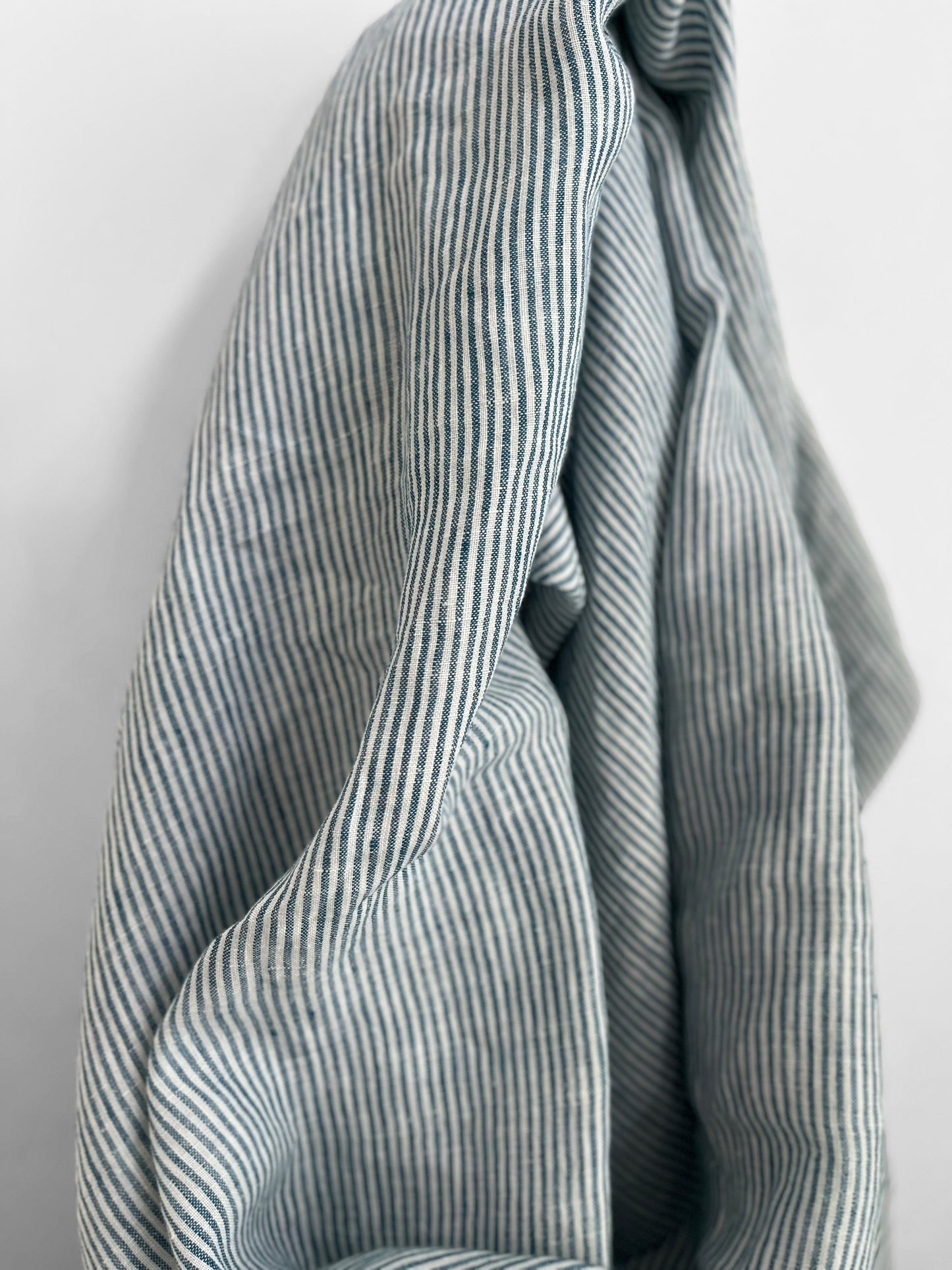 Teal Railroad Stripes