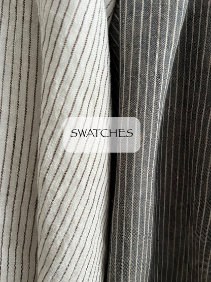 SWATCHES Pinstripe Linen