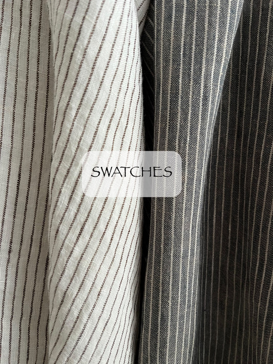 SWATCHES Pinstripe Linen