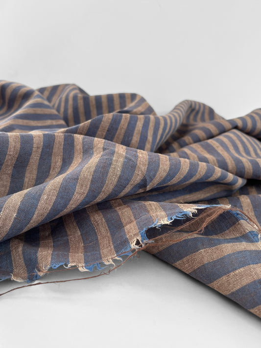 Blueberry Chunky Stripes 12mm