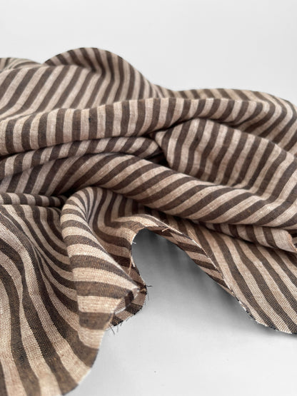 Coffee Chunky Stripes