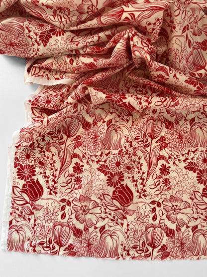 REMNANT 3m Japanese Floral