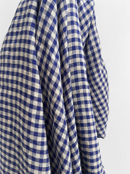 Cobalt Gingham