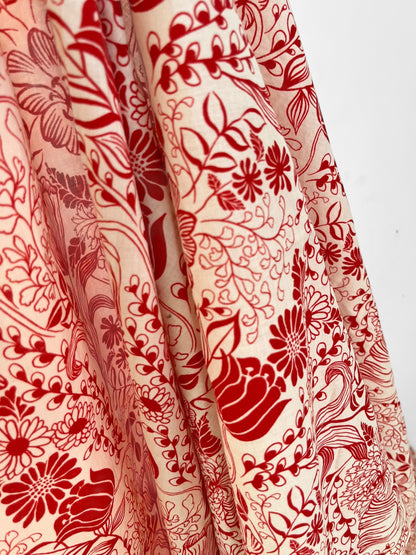 REMNANT 3m Japanese Floral