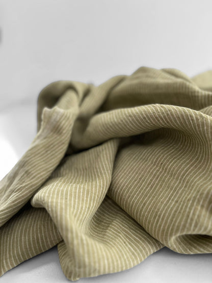SWATCHES Pencil Stripe Linen